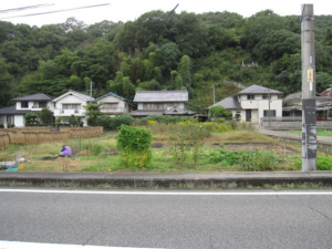 福山市沼隈町大字草深、土地の画像です