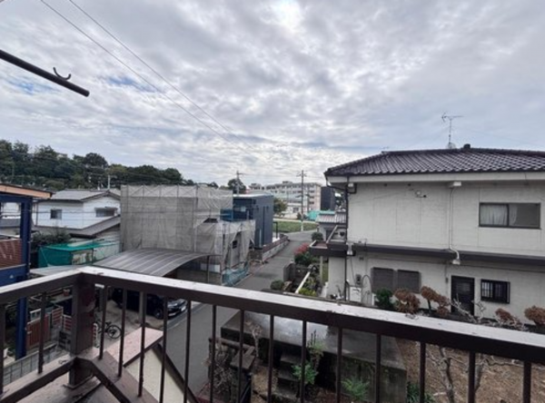 福山市伊勢丘、中古一戸建てのバルコニー画像です