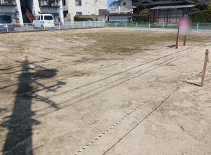 福山市多治米町、土地の画像です