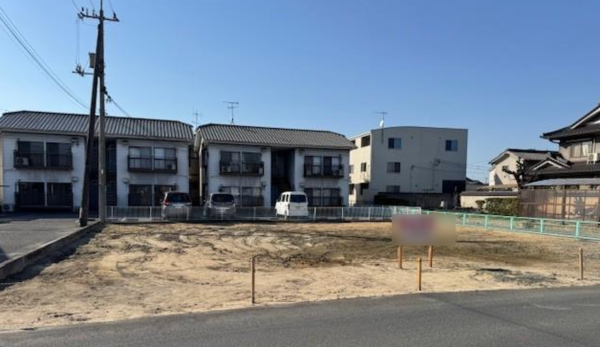 福山市多治米町、土地の画像です