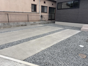 福山市水呑町、新築一戸建ての外観画像です