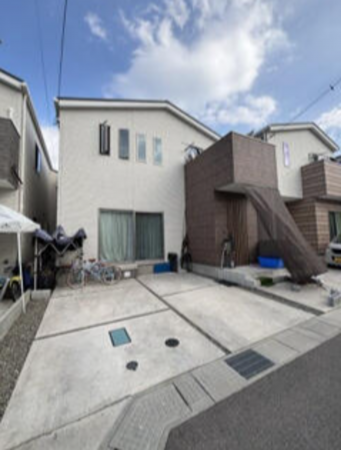 福山市草戸町、中古一戸建ての外観画像です