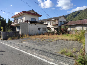 福山市山手町、土地の画像です