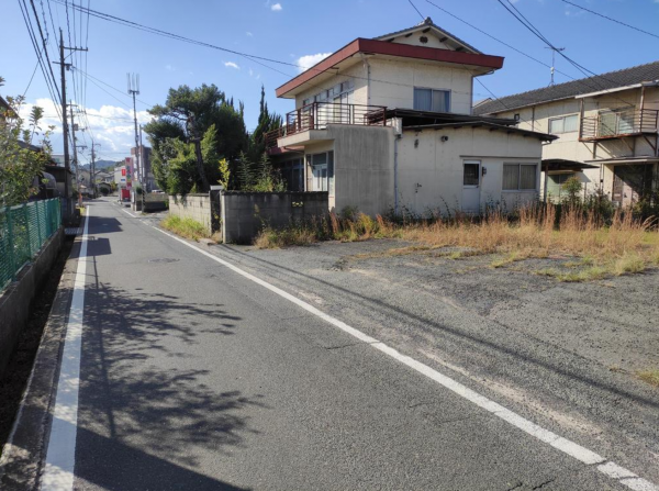 福山市山手町、土地の画像です