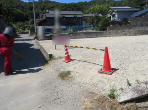 福山市沼隈町大字常石、土地の画像です