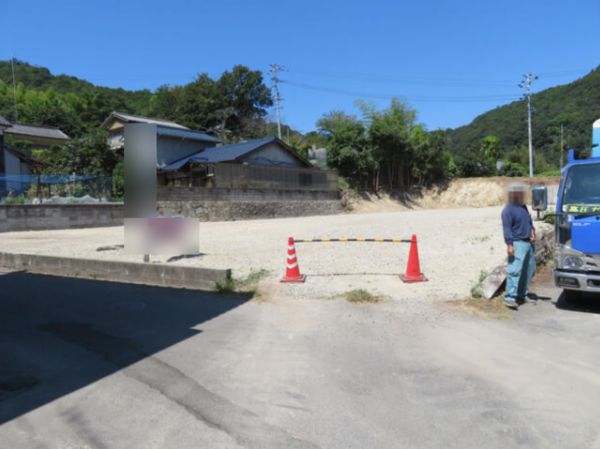 福山市沼隈町大字常石、土地の画像です