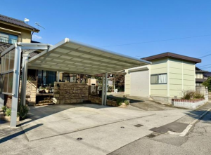 福山市沼隈町大字上山南、中古一戸建ての駐車場画像です