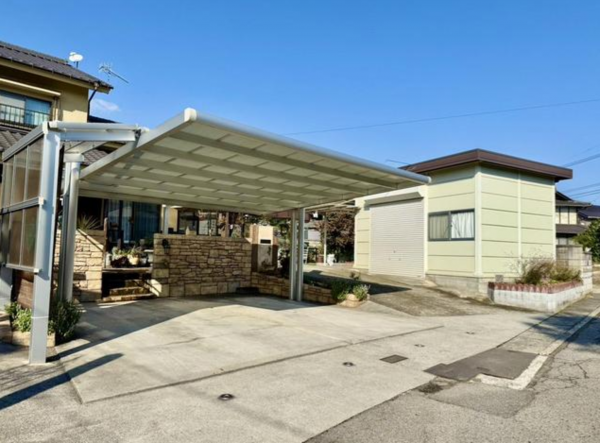 福山市沼隈町大字上山南、中古一戸建ての駐車場画像です