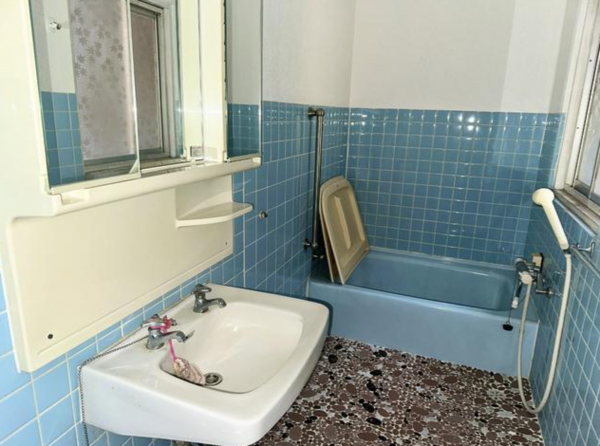 福山市鞆町鞆、中古一戸建ての風呂画像です