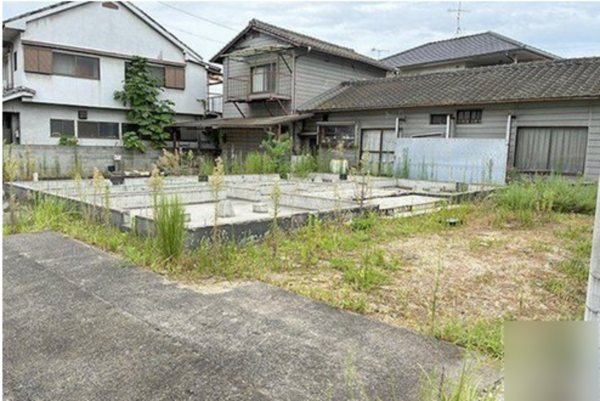 福山市奈良津町、土地の画像です
