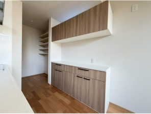 福山市草戸町、新築一戸建てのキッチン画像です