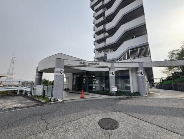 福山市日吉台、マンションの画像です