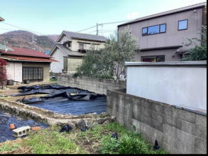 福山市沼隈町大字草深、土地の画像です