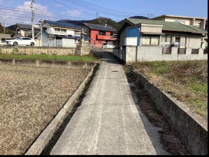 福山市沼隈町大字草深、土地の画像です