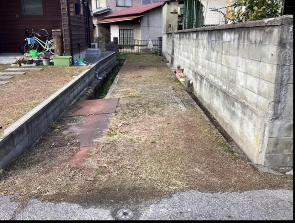 福山市沼隈町大字草深、土地の画像です