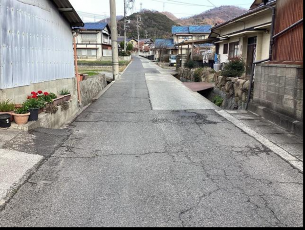 福山市沼隈町大字草深、土地の画像です