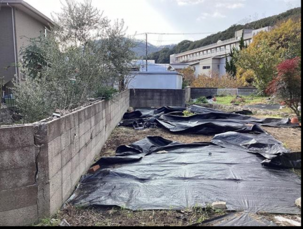 福山市沼隈町大字草深、土地の画像です