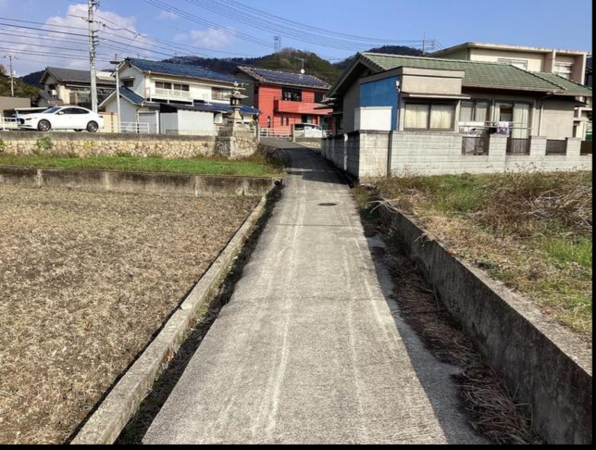 福山市沼隈町大字草深、土地の画像です