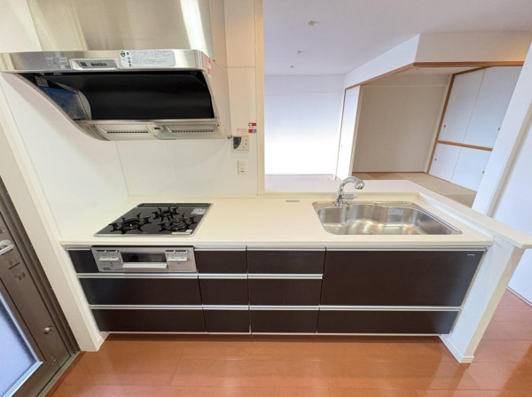 福山市三之丸町、収益物件/マンションのキッチン画像です