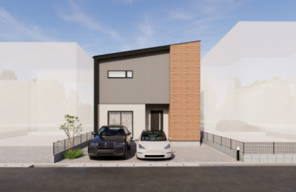 福山市大門町、新築一戸建ての画像です