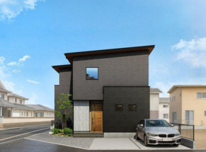 福山市津之郷町大字加屋、新築一戸建ての完成予想図（外観）画像です