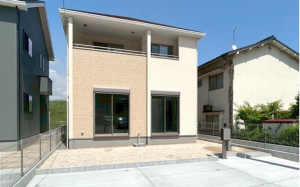 福山市水呑町、新築一戸建ての画像です
