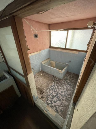 福山市鞆町後地、中古一戸建ての風呂画像です