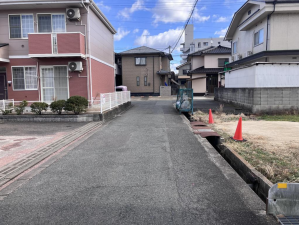 福山市山手町、土地の画像です