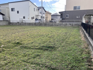 福山市山手町、土地の画像です