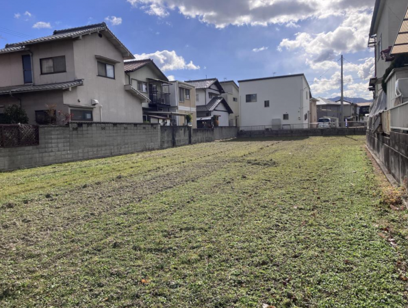 福山市山手町、土地の画像です