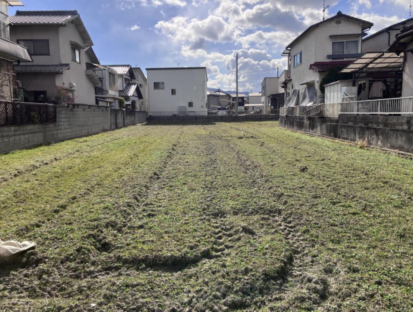 福山市山手町、土地の画像です