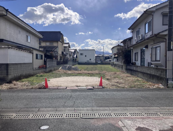 福山市山手町、土地の画像です