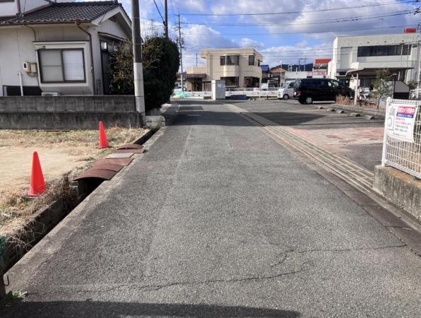 福山市山手町、土地の画像です