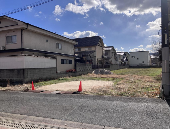 福山市山手町、土地の画像です