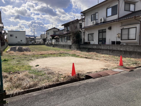 福山市山手町、土地の画像です