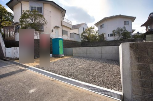 福山市明王台、土地の画像です