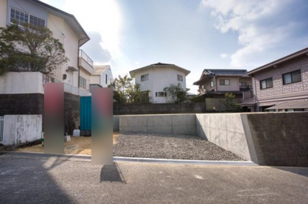 福山市明王台、土地の画像です