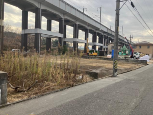 福山市引野町、土地の画像です