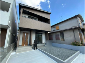 福山市川口町、新築一戸建ての画像です