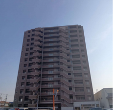 福山市南蔵王町、マンションの画像です