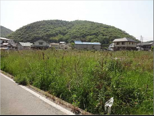 福山市沼隈町大字草深、土地の画像です