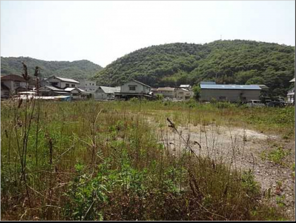 福山市沼隈町大字草深、土地の画像です