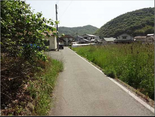 福山市沼隈町大字草深、土地の画像です