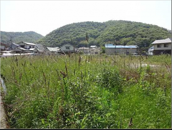 福山市沼隈町大字草深、土地の画像です