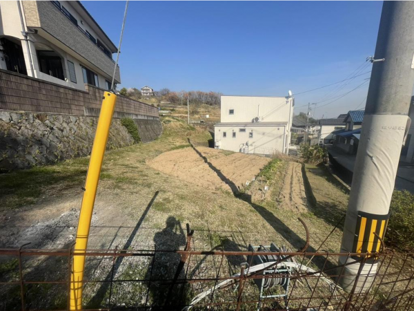 福山市蔵王町、土地の画像です