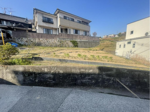 福山市蔵王町、土地の画像です