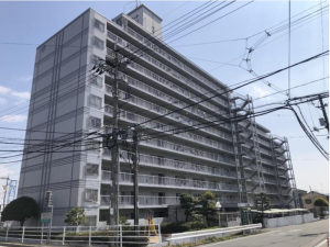 福山市水呑町、マンションの画像です