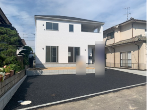 福山市西新涯町、新築一戸建ての画像です