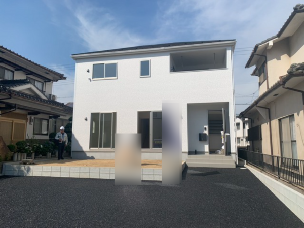 福山市西新涯町、新築一戸建ての画像です