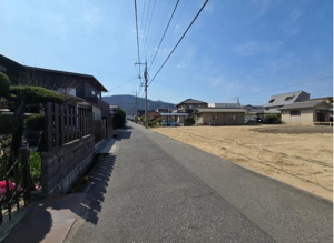 福山市川口町、土地の画像です